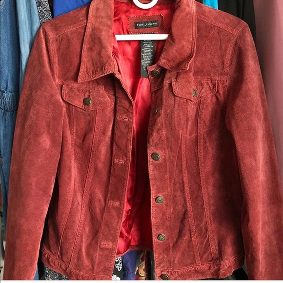 for joseph suede jacket